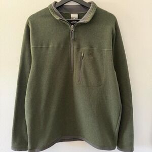 Vintage Men's ACG Forest Green Quarter Zip Large